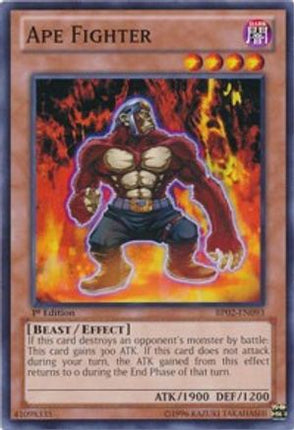 Ape Fighter (Common / Short Print) [BP02-EN093] Unlimited