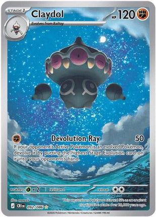 Claydol - 092/086 [ME04: Chaos Rising] Holofoil