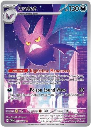 Crobat - 093/086 [ME04: Chaos Rising] Holofoil