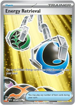 Energy Retrieval - 108/null [ME04: Chaos Rising] Holofoil
