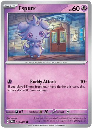 Espurr - 36/null [ME04: Chaos Rising]