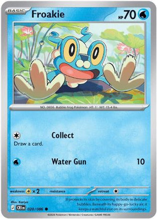 Froakie - 020/086 [ME04: Chaos Rising]