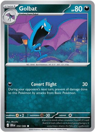 Golbat - 50/null [ME04: Chaos Rising] Reverse Holofoil
