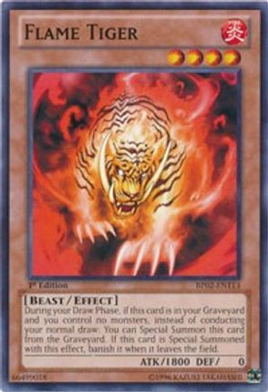 Flame Tiger (Common / Short Print) [BP02-EN113] 1st Edition