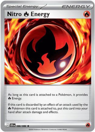 Nitro Fire Energy - 86/null [ME04: Chaos Rising] Holofoil