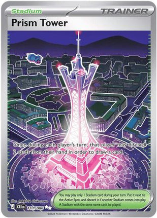 Prism Tower - 111/086 [ME04: Chaos Rising] Holofoil
