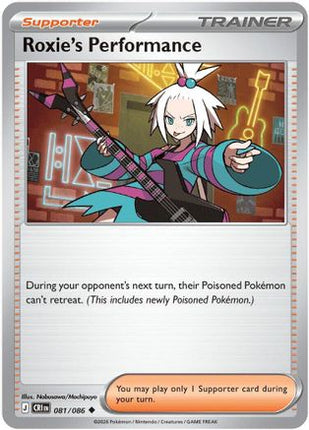 Roxie's Performance - 081/086 [ME04: Chaos Rising] Reverse Holofoil
