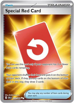 Special Red Card - 113/086 [ME04: Chaos Rising] Holofoil