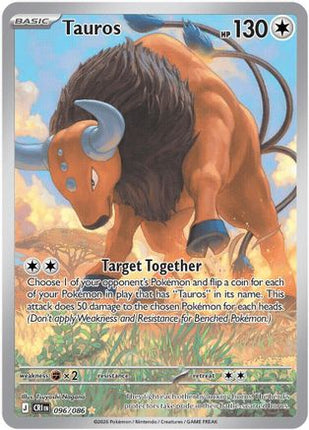 Tauros - 096/086 [ME04: Chaos Rising] Holofoil