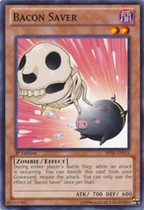 Bacon Saver (Common / Short Print) [BP02-EN119] Unlimited