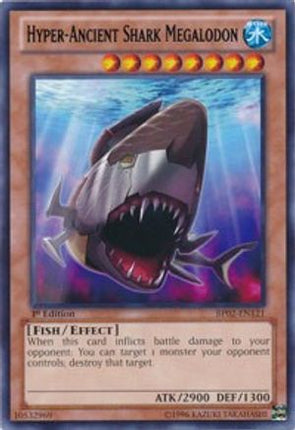Hyper-Ancient Shark Megalodon (Rare) [BP02-EN121] Unlimited