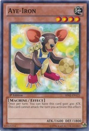 Aye-Iron (Common / Short Print) [BP02-EN123] Unlimited