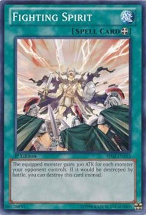 Fighting Spirit (Common / Short Print) [BP02-EN153] Unlimited