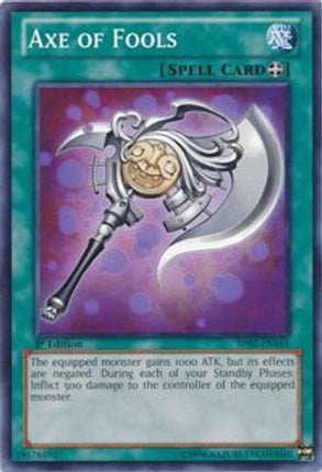 Axe of Fools (Common / Short Print) [BP02-EN161] 1st Edition