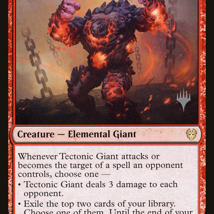 Tectonic Giant [Theros Beyond Death Promos]