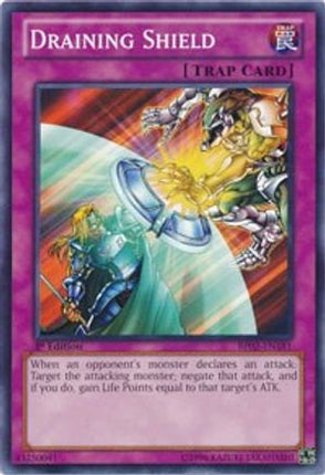 Draining Shield (Common / Short Print) [BP02-EN181] Unlimited