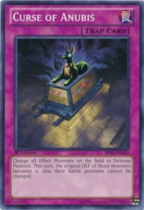 Curse of Anubis (Common / Short Print) [BP02-EN182] 1st Edition
