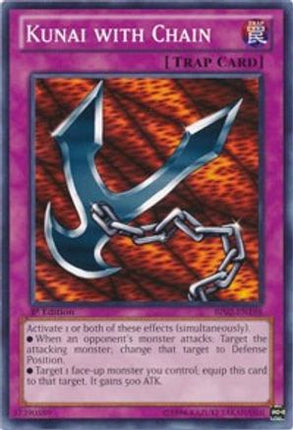 Kunai with Chain (Common / Short Print) [BP02-EN198] Unlimited