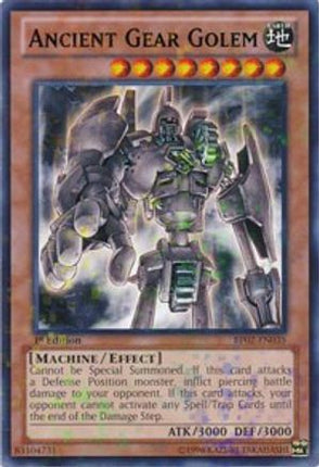 Ancient Gear Golem (Mosaic Rare)  [BP02-EN035] 1st Edition