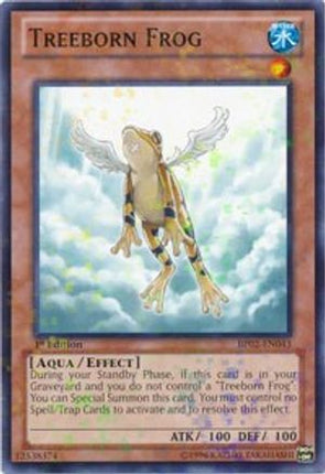 Treeborn Frog (Mosaic Rare)  [BP02-EN043] 1st Edition