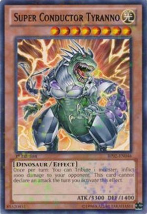 Super Conductor Tyranno (Mosaic Rare)  [BP02-EN046] 1st Edition