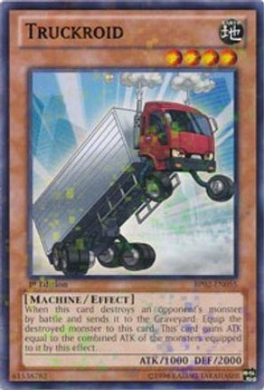 Truckroid (Mosaic Rare)  [BP02-EN055] 1st Edition