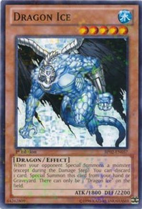 Dragon Ice (Mosaic Rare)  [BP02-EN057] 1st Edition
