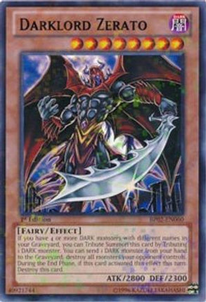 Darklord Zerato (Mosaic Rare)  [BP02-EN060] 1st Edition