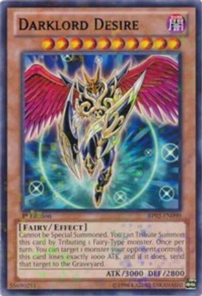 Darklord Desire (Mosaic Rare)  [BP02-EN090] 1st Edition