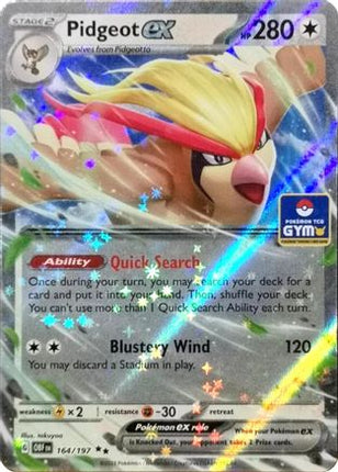 Pidgeot ex - 164/197 [Miscellaneous Cards & Products] Holofoil