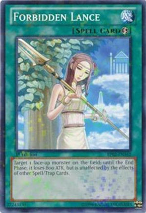 Forbidden Lance (Mosaic Rare)  [BP02-EN162] 1st Edition