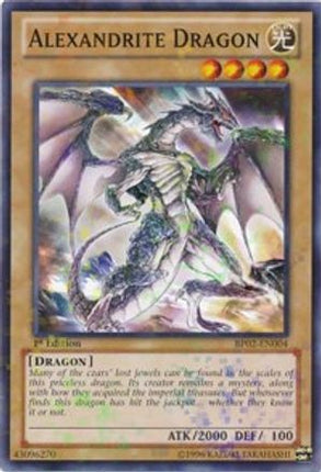 Alexandrite Dragon (Mosaic Rare)  [BP02-EN004] 1st Edition