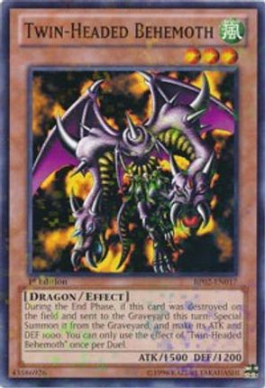 Twin-Headed Behemoth (Mosaic Rare)  [BP02-EN017] Unlimited