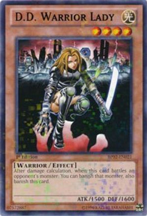 D.D. Warrior Lady (Mosaic Rare)  [BP02-EN021] Unlimited