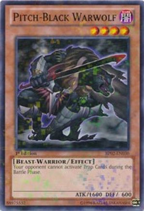 Pitch-Black Warwolf (Mosaic Rare)  [BP02-EN030] Unlimited