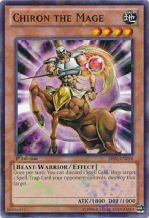 Chiron the Mage (Mosaic Rare)  [BP02-EN034] 1st Edition