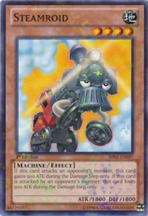 Steamroid (Mosaic Rare)  [BP02-EN037] 1st Edition