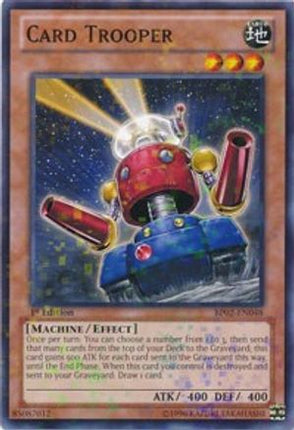 Card Trooper (Mosaic Rare)  [BP02-EN048] 1st Edition