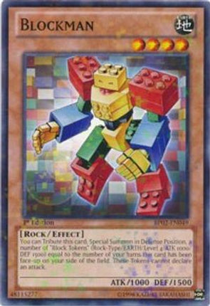 Blockman (Mosaic Rare)  [BP02-EN049] Unlimited