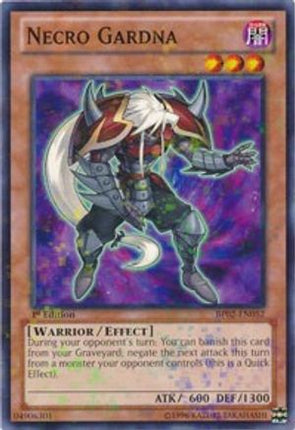 Necro Gardna (Mosaic Rare)  [BP02-EN052] 1st Edition