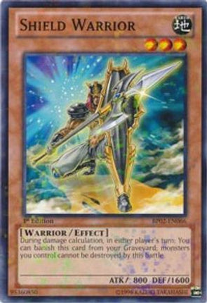 Shield Warrior (Mosaic Rare)  [BP02-EN066] Unlimited