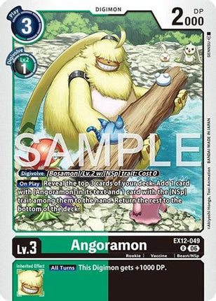 Angoramon [EX12-049] [Digital World Shambala] Foil