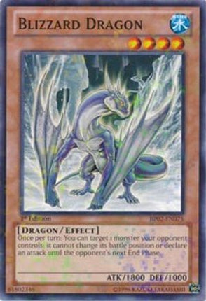 Blizzard Dragon (Mosaic Rare)  [BP02-EN075] Unlimited