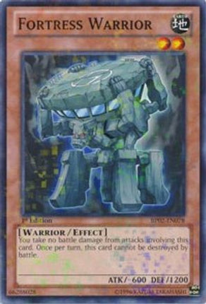 Fortress Warrior (Mosaic Rare)  [BP02-EN078] 1st Edition