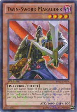 Twin-Sword Marauder (Mosaic Rare)  [BP02-EN079] 1st Edition