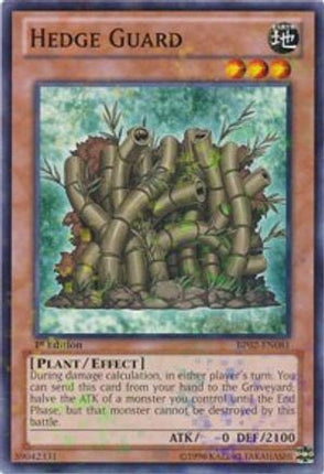 Hedge Guard (Mosaic Rare)  [BP02-EN081] Unlimited