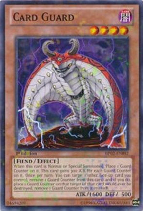 Card Guard (Mosaic Rare)  [BP02-EN082] 1st Edition