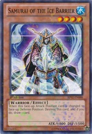 Samurai of the Ice Barrier (Mosaic Rare)  [BP02-EN088] 1st Edition