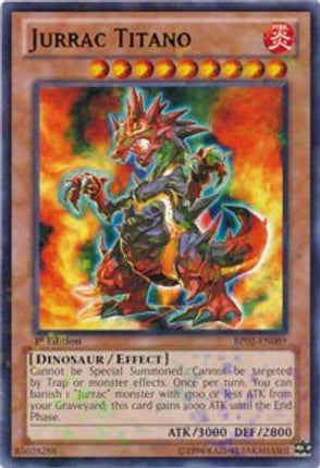 Jurrac Titano (Mosaic Rare)  [BP02-EN089] 1st Edition