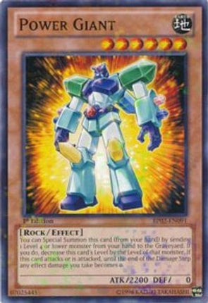Power Giant (Mosaic Rare)  [BP02-EN091] Unlimited